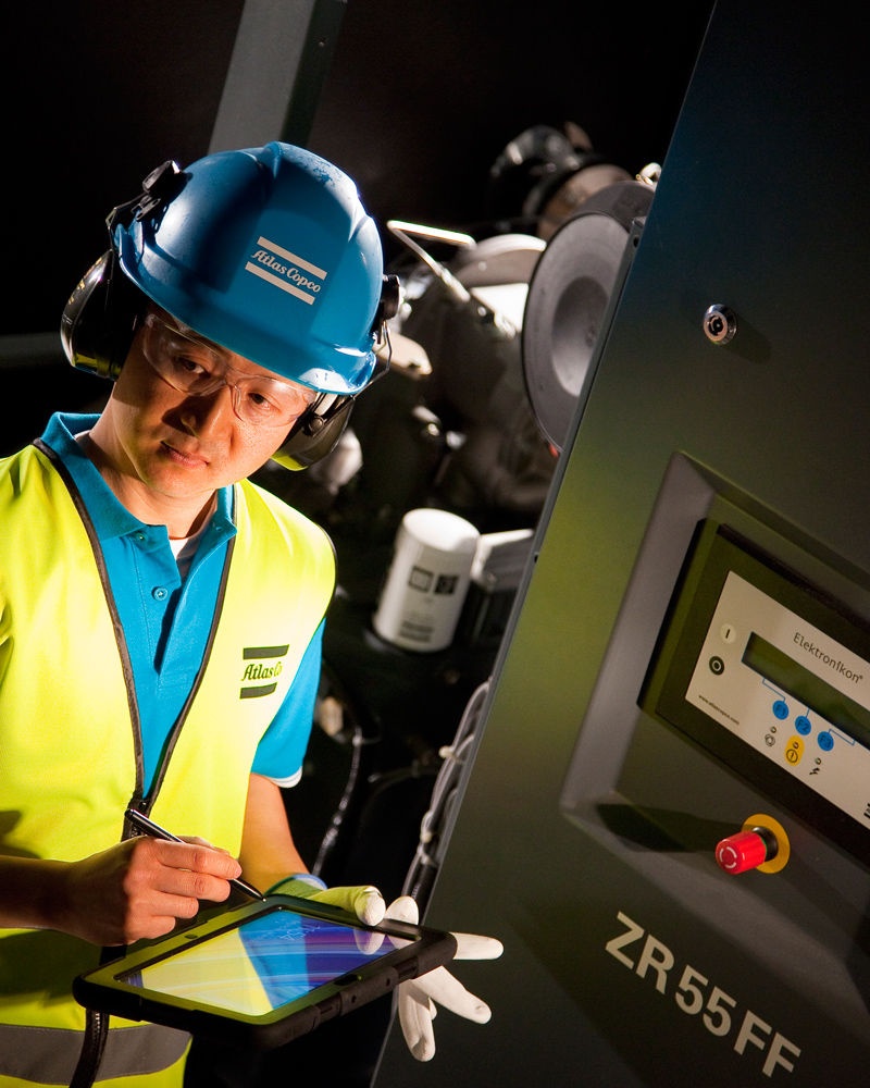 Atlas Copco installation